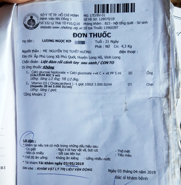 Bé gái bị liệt tay sau sinh, bác sĩ nói ở đâu cũng xảy ra, chỉ ít hay nhiều thôi - Ảnh 2. Bé gái bị liệt tay sau sinh, bác sĩ nói ở đâu cũng xảy ra, chỉ ít hay nhiều thôi - Ảnh 2.
