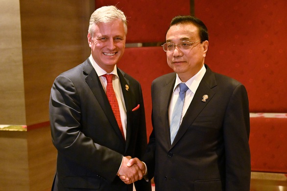 Cố vấn an ninh Mỹ nói ông Trump sẽ không ngó lơ Biển Đông và Hong Kong - Ảnh 1. Cố vấn an ninh Mỹ nói ông Trump sẽ không ngó lơ Biển Đông và Hong Kong - Ảnh 1.