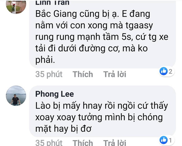 Động đất ở Cao Bằng, Hà Nội và nhiều nơi ở miền Bắc rung lắc - Ảnh 3.