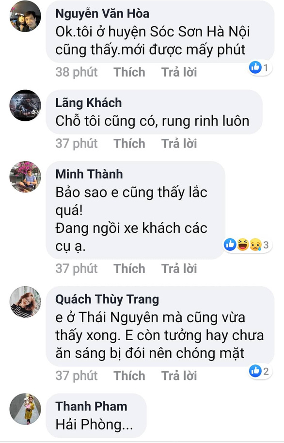 Động đất ở Cao Bằng, Hà Nội và nhiều nơi ở miền Bắc rung lắc - Ảnh 6.