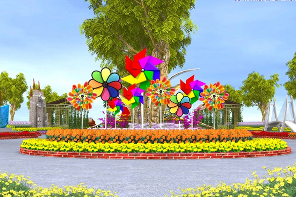 Đường hoa Cần Thơ xuân Canh Tý không dùng ngân sách nhà nước - Ảnh 4. Đường hoa Cần Thơ xuân Canh Tý không dùng ngân sách nhà nước - Ảnh 4.