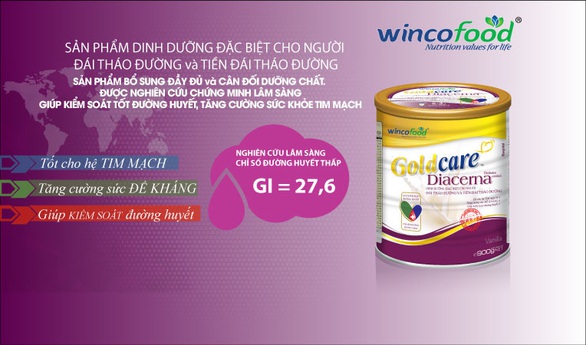 Goldcare Diacerna – Chăm sóc sức khỏe của người đái tháo đường - Ảnh 1. Goldcare Diacerna – Chăm sóc sức khỏe của người đái tháo đường - Ảnh 1.