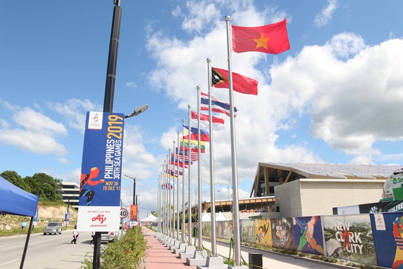 Tổ hợp thể thao tại New Clark City ngổn ngang trước ngày khai mạc SEA Games - Ảnh 5. Tổ hợp thể thao tại New Clark City ngổn ngang trước ngày khai mạc SEA Games - Ảnh 5.