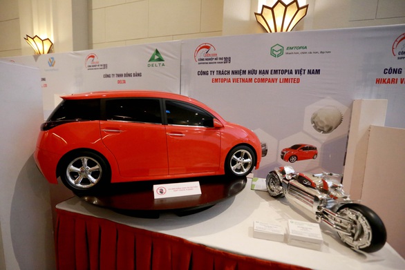 Doanh nghiệp trưng hàng tại diễn đàn công nghiệp hỗ trợ năm 2019 - Ảnh 5. Doanh nghiệp trưng hàng tại diễn đàn công nghiệp hỗ trợ năm 2019 - Ảnh 5.
