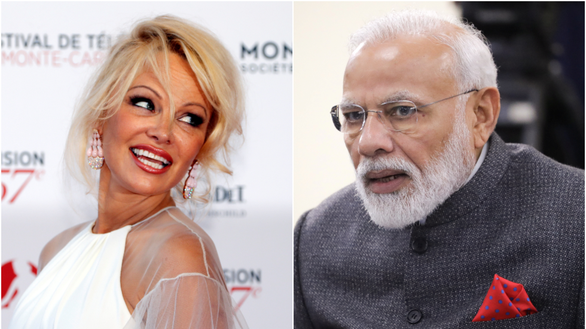 Bom sex Pamela chỉ cho thủ tướng Ấn Độ cách giải quyết ô nhiễm - Ảnh 1.