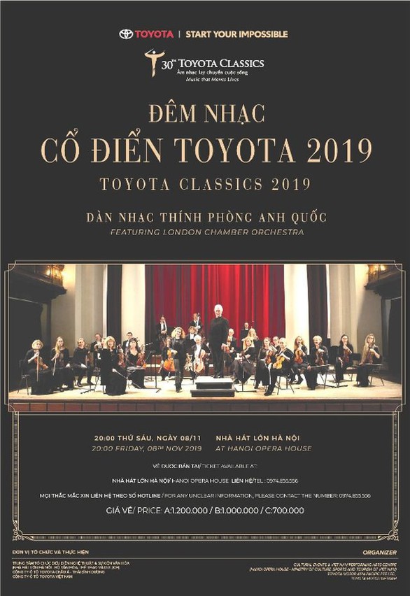 Toyota Classics 2019: Nuôi dưỡng đam mê cho tài năng trẻ âm nhạc Việt Nam - Ảnh 1. Toyota Classics 2019: Nuôi dưỡng đam mê cho tài năng trẻ âm nhạc Việt Nam - Ảnh 1.