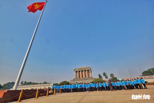 1.000 đại biểu hội quân hành trình Tôi yêu Tổ quốc tôi - Ảnh 1. 1.000 đại biểu hội quân hành trình Tôi yêu Tổ quốc tôi - Ảnh 1.