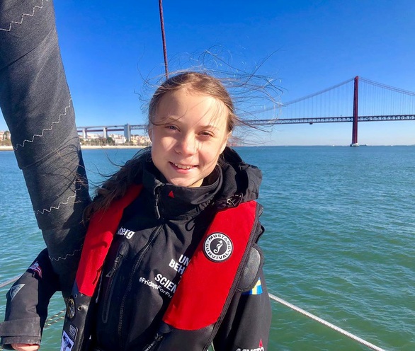 Tạp chí Time vinh danh nữ sinh Greta Thunberg - Ảnh 2. Tạp chí Time vinh danh nữ sinh Greta Thunberg - Ảnh 2.