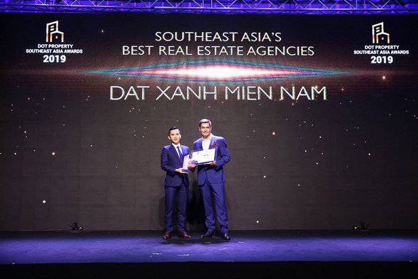 Đất Xanh Miền Nam đoạt giải Best Real Estate Agencies Southeast Asia 2019 - Ảnh 1. Đất Xanh Miền Nam đoạt giải Best Real Estate Agencies Southeast Asia 2019 - Ảnh 1.