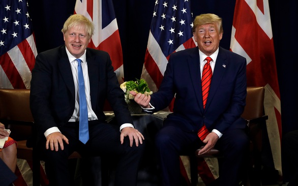 Ông Trump nói bầu cử Anh báo hiệu ông thắng cử năm 2020 - Ảnh 1. Ông Trump nói bầu cử Anh báo hiệu ông thắng cử năm 2020 - Ảnh 1.