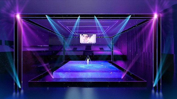 Vũ Cát Tường té sấp mặt từ sân khấu 2m xuống đất trong live show - Ảnh 2. Vũ Cát Tường té sấp mặt từ sân khấu 2m xuống đất trong live show - Ảnh 2.