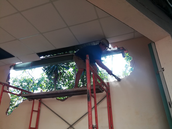 Cưỡng chế 16 căn nhà trái phép trong khu đại học Thủ Đức - Ảnh 2. Cưỡng chế 16 căn nhà trái phép trong khu đại học Thủ Đức - Ảnh 2.
