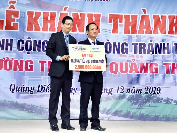 Chubb Life Việt Nam và Chubb Charitable Foundation khánh thành trường học tại Huế - Ảnh 4. Chubb Life Việt Nam và Chubb Charitable Foundation khánh thành trường học tại Huế - Ảnh 4.