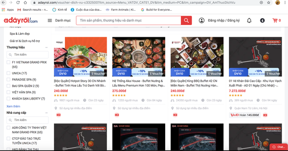 Adayroi bất ngờ đóng cửa, chấm dứt hợp đồng với các nhà cung cấp - Ảnh 1. Adayroi bất ngờ đóng cửa, chấm dứt hợp đồng với các nhà cung cấp - Ảnh 1.