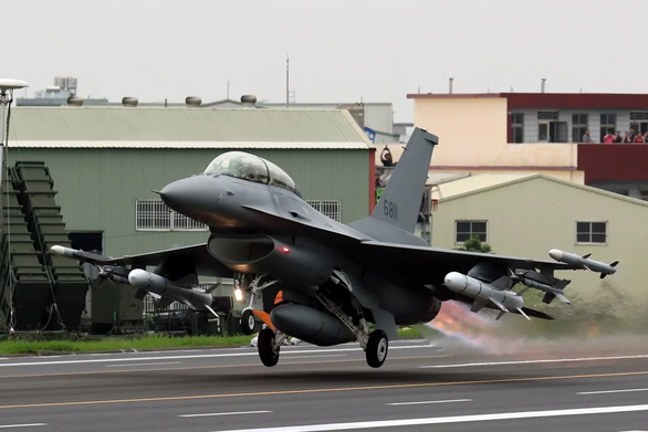 Mỹ - Đài Loan ký thỏa thuận xây trung tâm bảo dưỡng tiêm kích F-16 - Ảnh 1. Mỹ - Đài Loan ký thỏa thuận xây trung tâm bảo dưỡng tiêm kích F-16 - Ảnh 1.