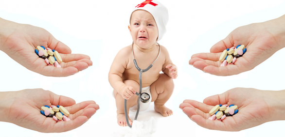 Trẻ sơ sinh uống kháng sinh, lớn lên bị dị ứng - Ảnh 1.