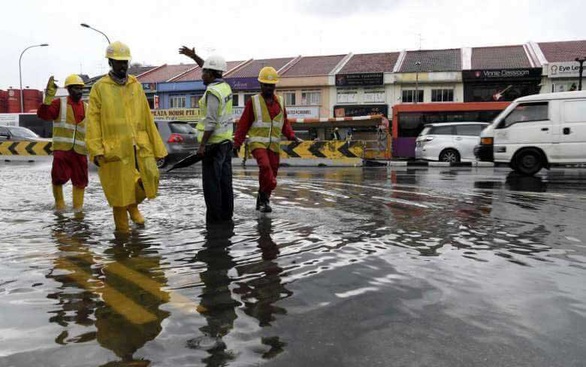 Singapore phải chi hơn 70 tỉ đô ngăn nước biển nhấn chìm - Ảnh 1. Singapore phải chi hơn 70 tỉ đô ngăn nước biển nhấn chìm - Ảnh 1.