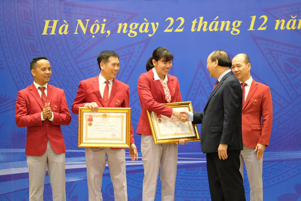 Thành tích của thể thao tạo không khí phấn khởi cho toàn dân tộc - Ảnh 7. Thành tích của thể thao tạo không khí phấn khởi cho toàn dân tộc - Ảnh 7.