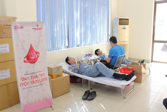 Công ty Nhiệt điện Phú Mỹ hưởng ứng phong trào Tuần Lễ Hồng EVN lần V - Ảnh 1. Công ty Nhiệt điện Phú Mỹ hưởng ứng phong trào Tuần Lễ Hồng EVN lần V - Ảnh 1.