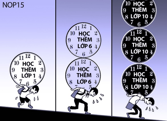 Bố đúng là ác ma, con không muốn đi học nữa - Ảnh 1. Bố đúng là ác ma, con không muốn đi học nữa - Ảnh 1.