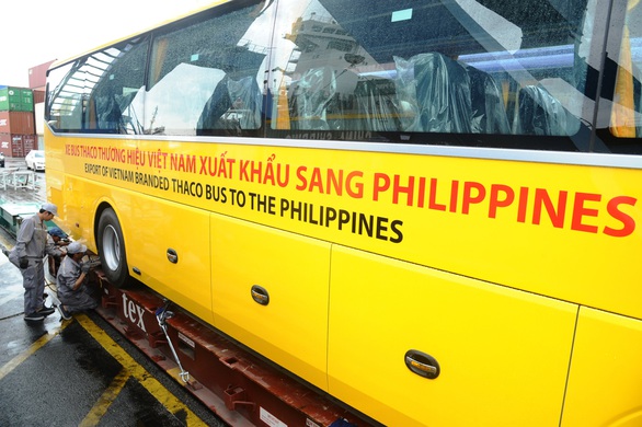 Thaco xuất khẩu xe buýt qua Philippines - Ảnh 5. Thaco xuất khẩu xe buýt qua Philippines - Ảnh 5.