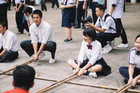 Khoảnh khắc đẹp giao lưu văn hóa Việt - Nhật - Ảnh 1. Khoảnh khắc đẹp giao lưu văn hóa Việt - Nhật - Ảnh 1.