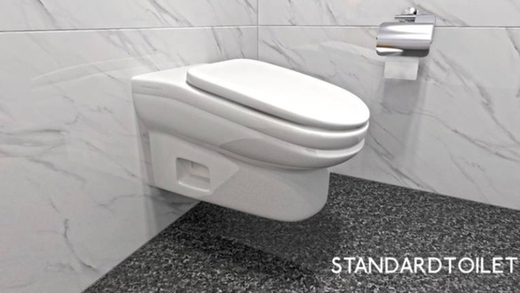 Sáng kiến bồn cầu dốc ngăn dân công sở trốn việc - Ảnh 1. Sáng kiến bồn cầu dốc ngăn dân công sở trốn việc - Ảnh 1.
