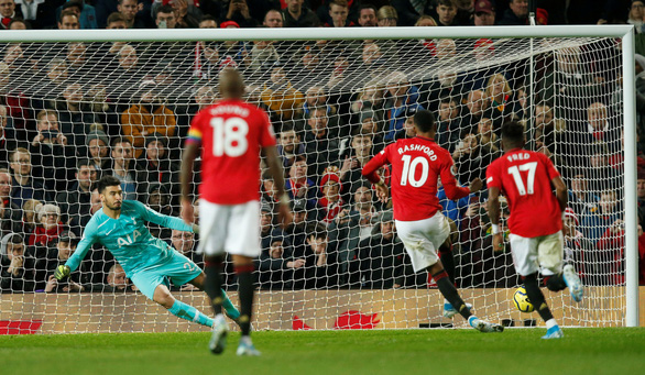 M.U đá bại Tottenham trong ngày HLV Mourinho trở lại sân Old Trafford - Ảnh 2. M.U đá bại Tottenham trong ngày HLV Mourinho trở lại sân Old Trafford - Ảnh 2.