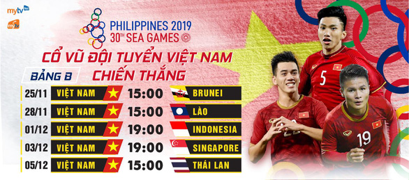 Truyền hình MyTV tiếp phát Đại hội thể thao Đông Nam Á SEA Games 30 - Ảnh 1.