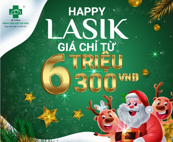 Happy Lasik 2020 - hỗ trợ lên đến 40% chi phí phẫu thuật tật khúc xạ - Ảnh 3. Happy Lasik 2020 - hỗ trợ lên đến 40% chi phí phẫu thuật tật khúc xạ - Ảnh 3.