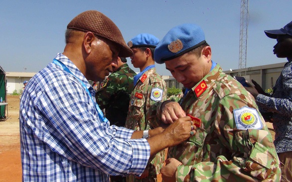 Mũ nồi xanh Việt Nam ở Nam Sudan - Kỳ cuối: Chia tay Bentiu - Ảnh 1. Mũ nồi xanh Việt Nam ở Nam Sudan - Kỳ cuối: Chia tay Bentiu - Ảnh 1.