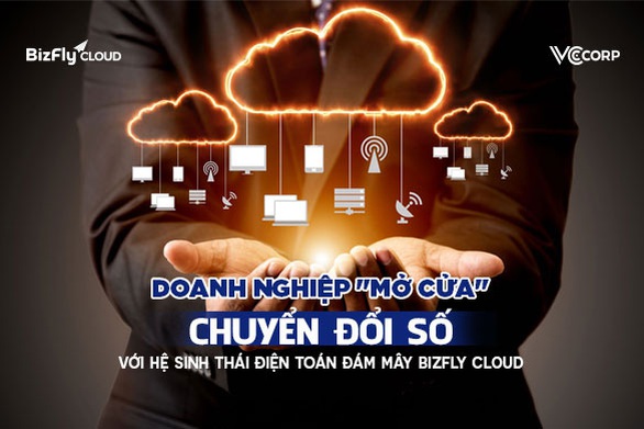 Doanh nghiệp ‘mở cửa’ chuyển đổi số với điện toán đám mây - Ảnh 1. Doanh nghiệp ‘mở cửa’ chuyển đổi số với điện toán đám mây - Ảnh 1.