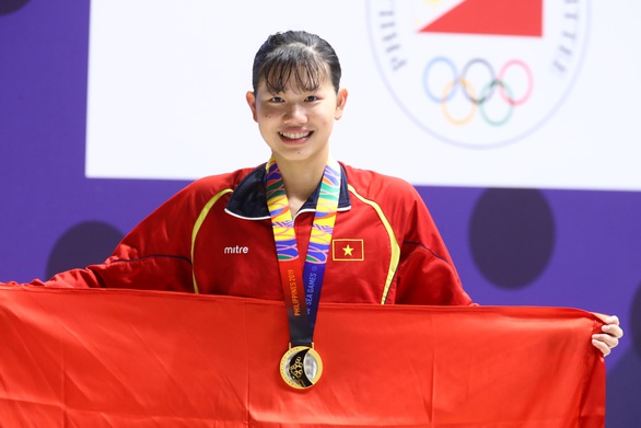 Ánh Viên được ban tổ chức SEA Games 2019 trao giải thưởng đặc biệt - Ảnh 1. Ánh Viên được ban tổ chức SEA Games 2019 trao giải thưởng đặc biệt - Ảnh 1.