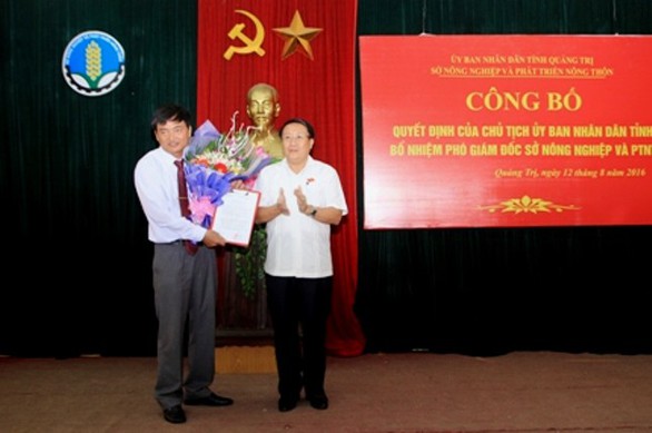 Cảnh cáo phó giám đốc sở Nông nghiệp Quảng Trị sau sự cố Formosa - Ảnh 1. Cảnh cáo phó giám đốc sở Nông nghiệp Quảng Trị sau sự cố Formosa - Ảnh 1.