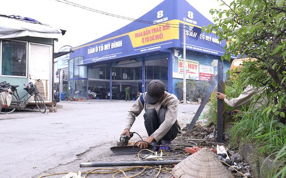 Mỹ Đình cho thuê đất khi chưa được phép - Ảnh 1. Mỹ Đình cho thuê đất khi chưa được phép - Ảnh 1.