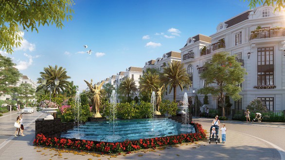 Xuất hiện Elegant Park Villa phong cách Pháp ở Long Biên - Ảnh 2. Xuất hiện Elegant Park Villa phong cách Pháp ở Long Biên - Ảnh 2.
