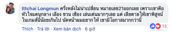CĐV Buriram: ‘Lẽ ra HLV không nên thay Xuân Trường’ - Ảnh 3. CĐV Buriram: ‘Lẽ ra HLV không nên thay Xuân Trường’ - Ảnh 3.