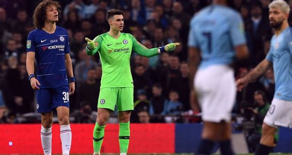 Thủ môn Kepa xin lỗi và bị Chelsea phạt 1 tuần lương - Ảnh 1. Thủ môn Kepa xin lỗi và bị Chelsea phạt 1 tuần lương - Ảnh 1.