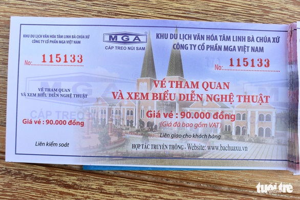 Khu du lịch Bà Chúa Xứ tăng giá 9 lần - Ảnh 4. Khu du lịch Bà Chúa Xứ tăng giá 9 lần - Ảnh 4.