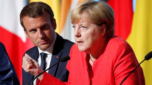 Thủ tướng Đức Merkel ủng hộ ý tưởng siêu hàng không mẫu hạm châu Âu - Ảnh 1. Thủ tướng Đức Merkel ủng hộ ý tưởng siêu hàng không mẫu hạm châu Âu - Ảnh 1.