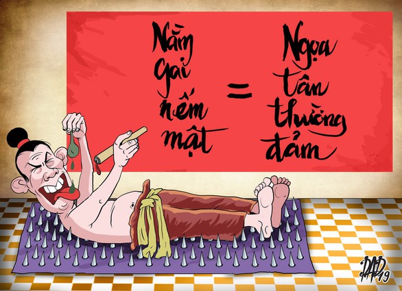 nằm gai nếm mật là gì