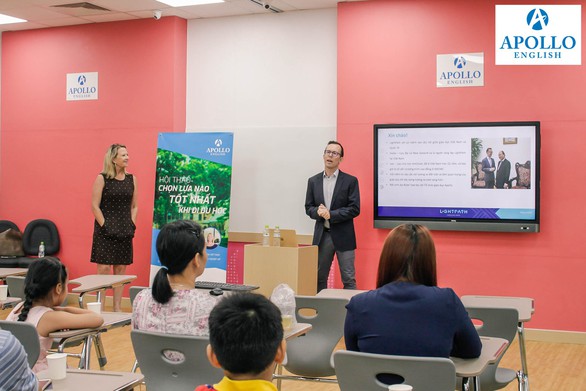 Ấn tượng lễ ra mắt trung tâm ứng dụng sáng tạo Apollo English - Ảnh 5. Ấn tượng lễ ra mắt trung tâm ứng dụng sáng tạo Apollo English - Ảnh 5.