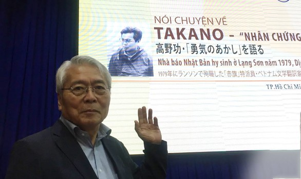 Kể câu chuyện hi sinh của nhà báo Nhật Tanako: Tôi tự hào viết ra sự thật - Ảnh 1. Kể câu chuyện hi sinh của nhà báo Nhật Tanako: Tôi tự hào viết ra sự thật - Ảnh 1.