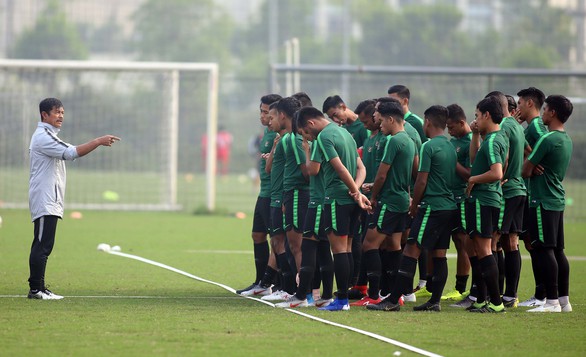 U-23 Indonesia tập cách đá bại Thái Lan và Việt Nam - Ảnh 1. U-23 Indonesia tập cách đá bại Thái Lan và Việt Nam - Ảnh 1.
