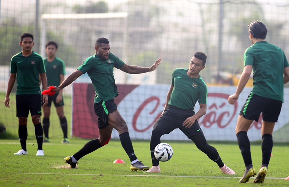 U-23 Indonesia tập cách đá bại Thái Lan và Việt Nam - Ảnh 4. U-23 Indonesia tập cách đá bại Thái Lan và Việt Nam - Ảnh 4.
