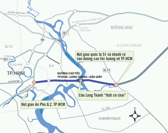 Cao tốc TP.HCM - Long Thành - Dầu Giây: Bao giờ hết kẹt xe như cơm bữa? - Ảnh 2. Cao tốc TP.HCM - Long Thành - Dầu Giây: Bao giờ hết kẹt xe như cơm bữa? - Ảnh 2.