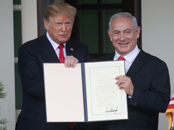 Thêm Saudi Arabia phản đối Mỹ công nhận cao nguyên Golan thuộc Israel - Ảnh 2. Thêm Saudi Arabia phản đối Mỹ công nhận cao nguyên Golan thuộc Israel - Ảnh 2.