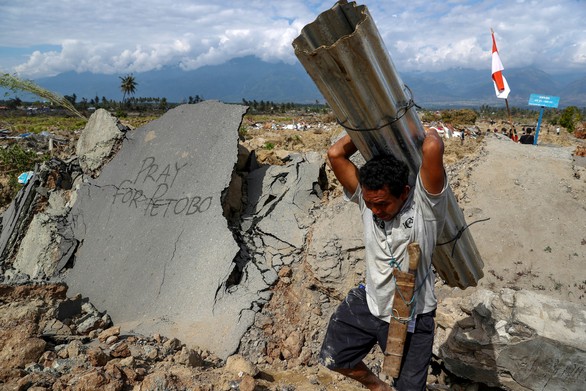 Động đất mạnh ở Indonesia, cảnh báo sóng thần phát đi trong 40 phút - Ảnh 1. Động đất mạnh ở Indonesia, cảnh báo sóng thần phát đi trong 40 phút - Ảnh 1.