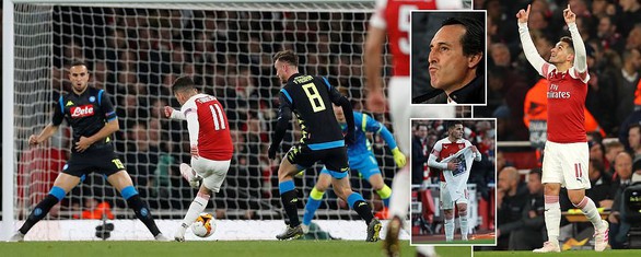 Đá bại Napoli 2-0, Arsenal chiếm ưu thế lớn - Ảnh 3. Đá bại Napoli 2-0, Arsenal chiếm ưu thế lớn - Ảnh 3.