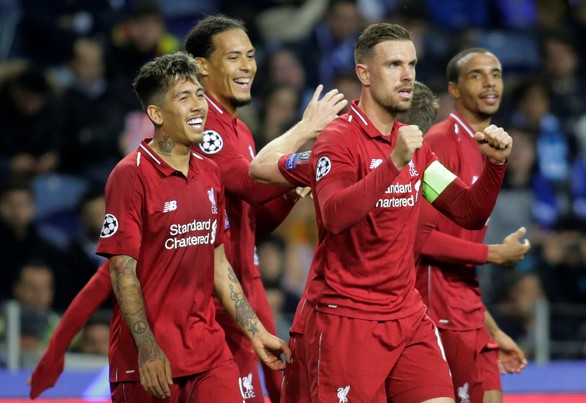 Đá bại Porto 4-1, Liverpool gặp Barca ở bán kết Champions League - Ảnh 1. Đá bại Porto 4-1, Liverpool gặp Barca ở bán kết Champions League - Ảnh 1.